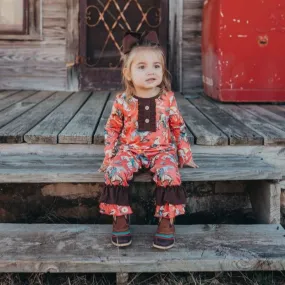 Cowgirl Thing Long Sleeve Romper Baby (0M-2T)