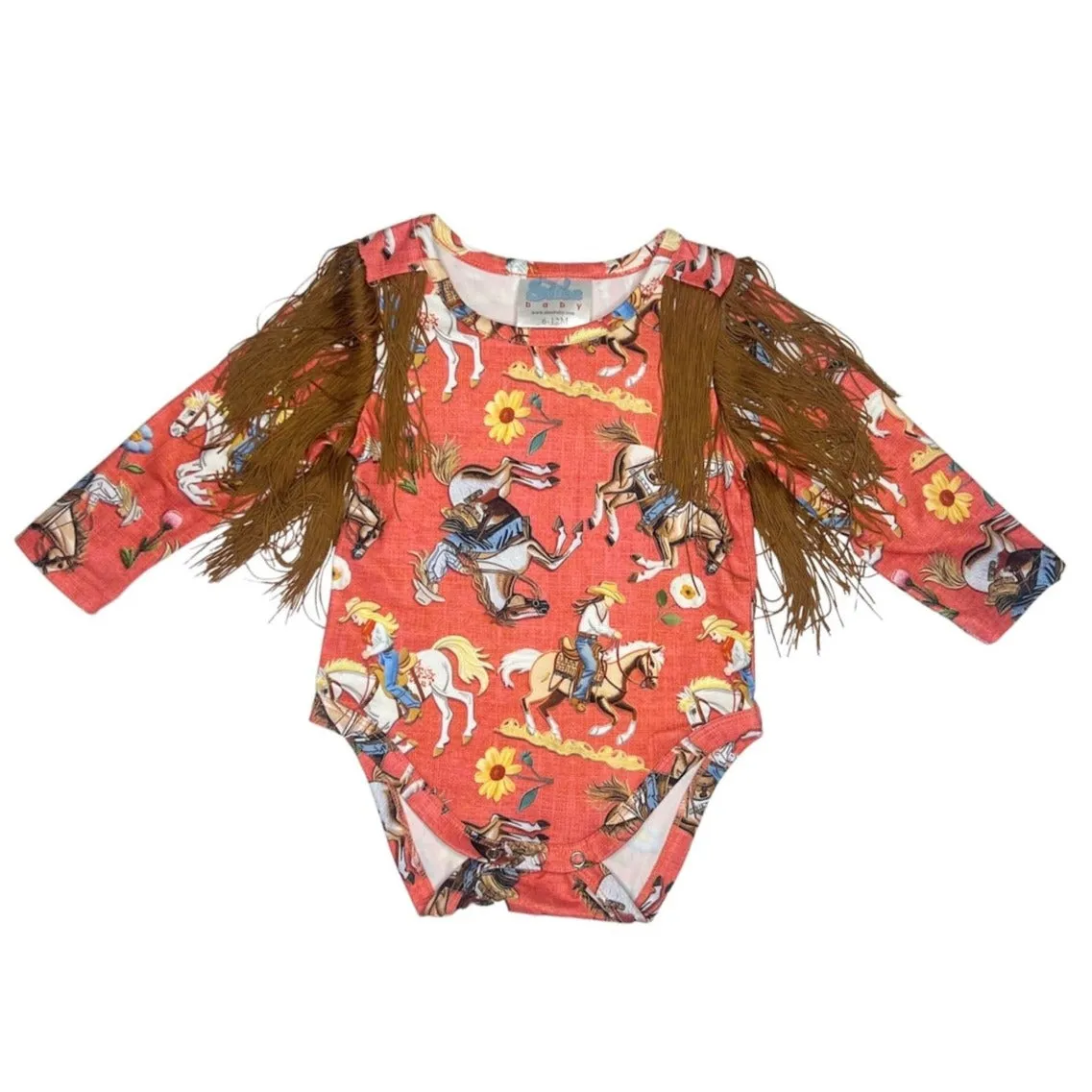 Cowgirl Thing w/t Fringe Onesie Baby (0-18m)