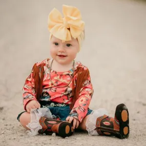 Cowgirl Thing w/t Fringe Onesie Baby (0-18m)