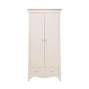 CuddleCo Clara 2-Door Double Wardrobe - Cashmere