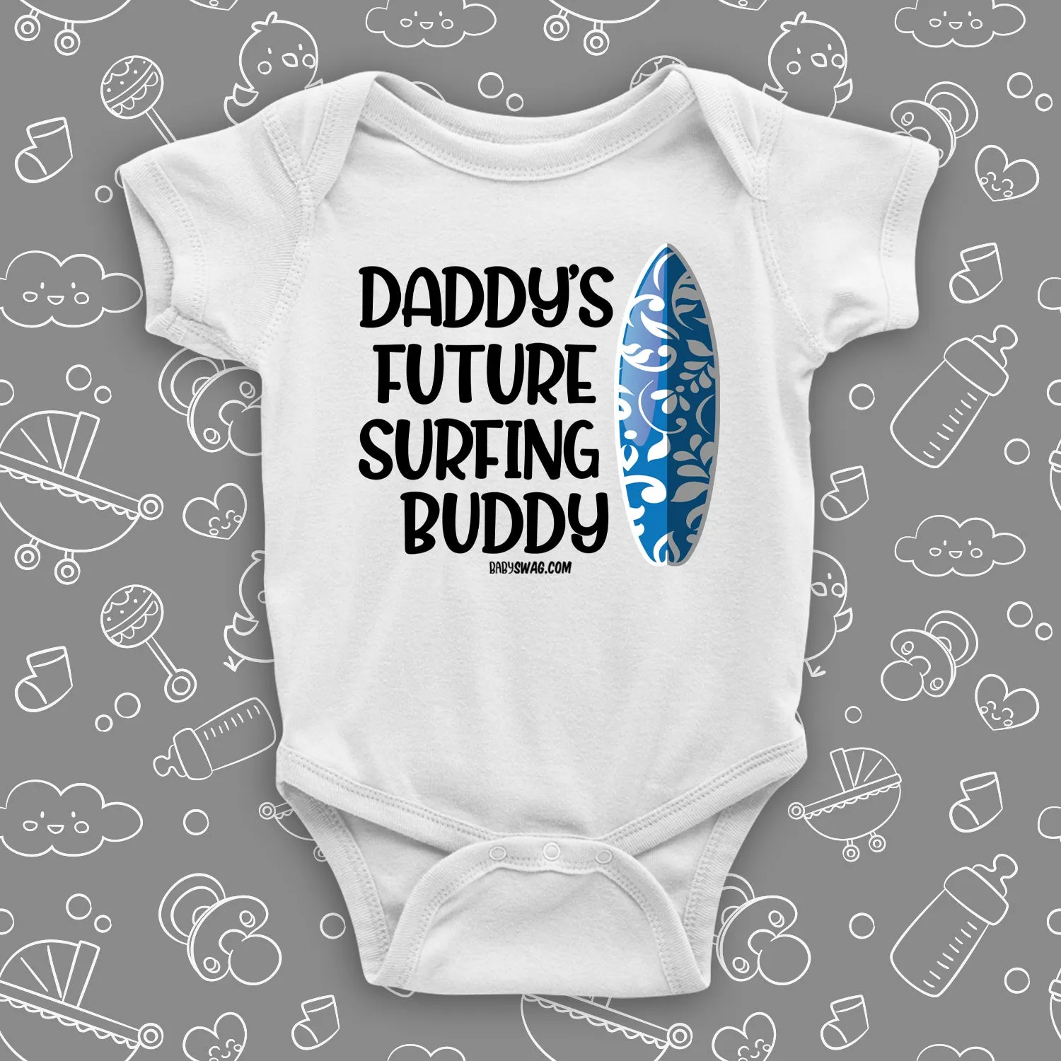 Daddy's Future Surfing Buddy