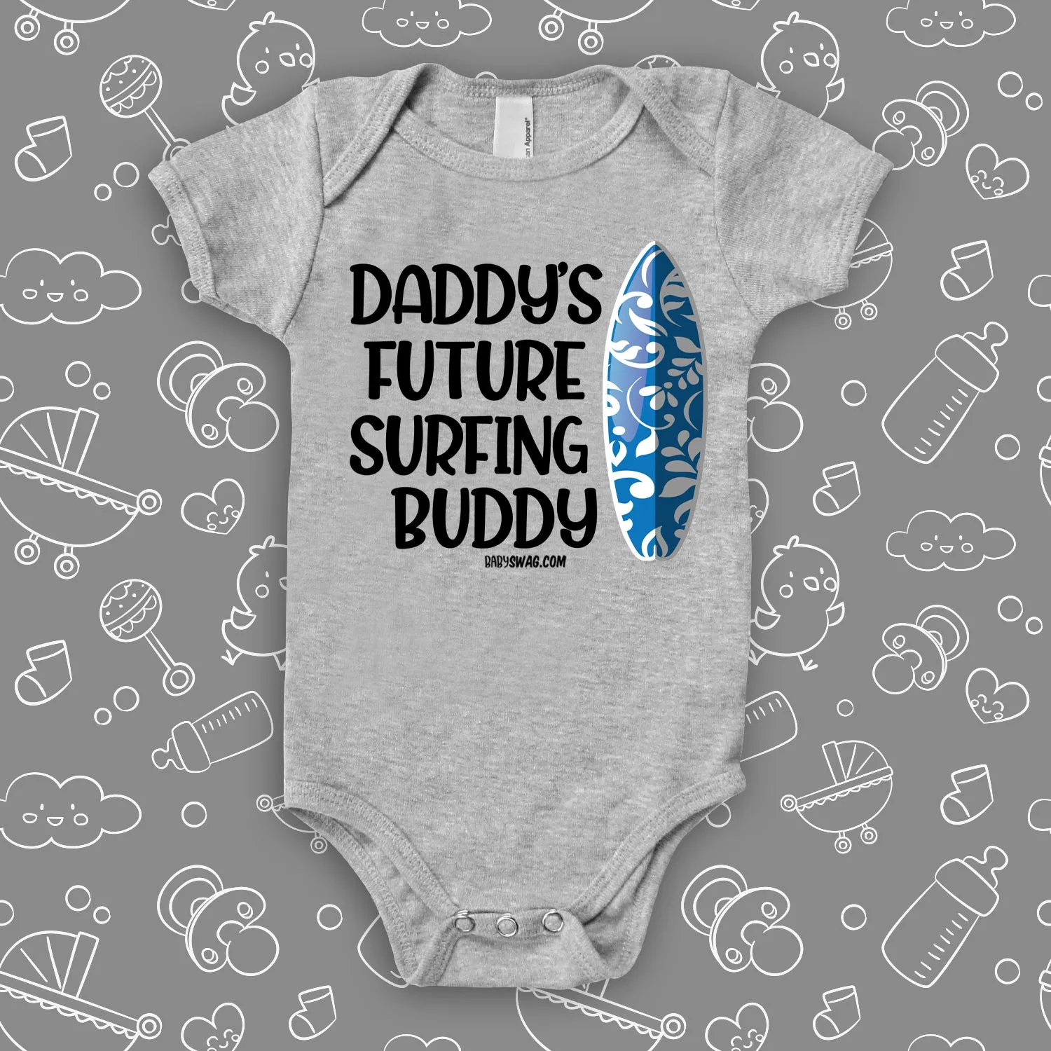 Daddy's Future Surfing Buddy