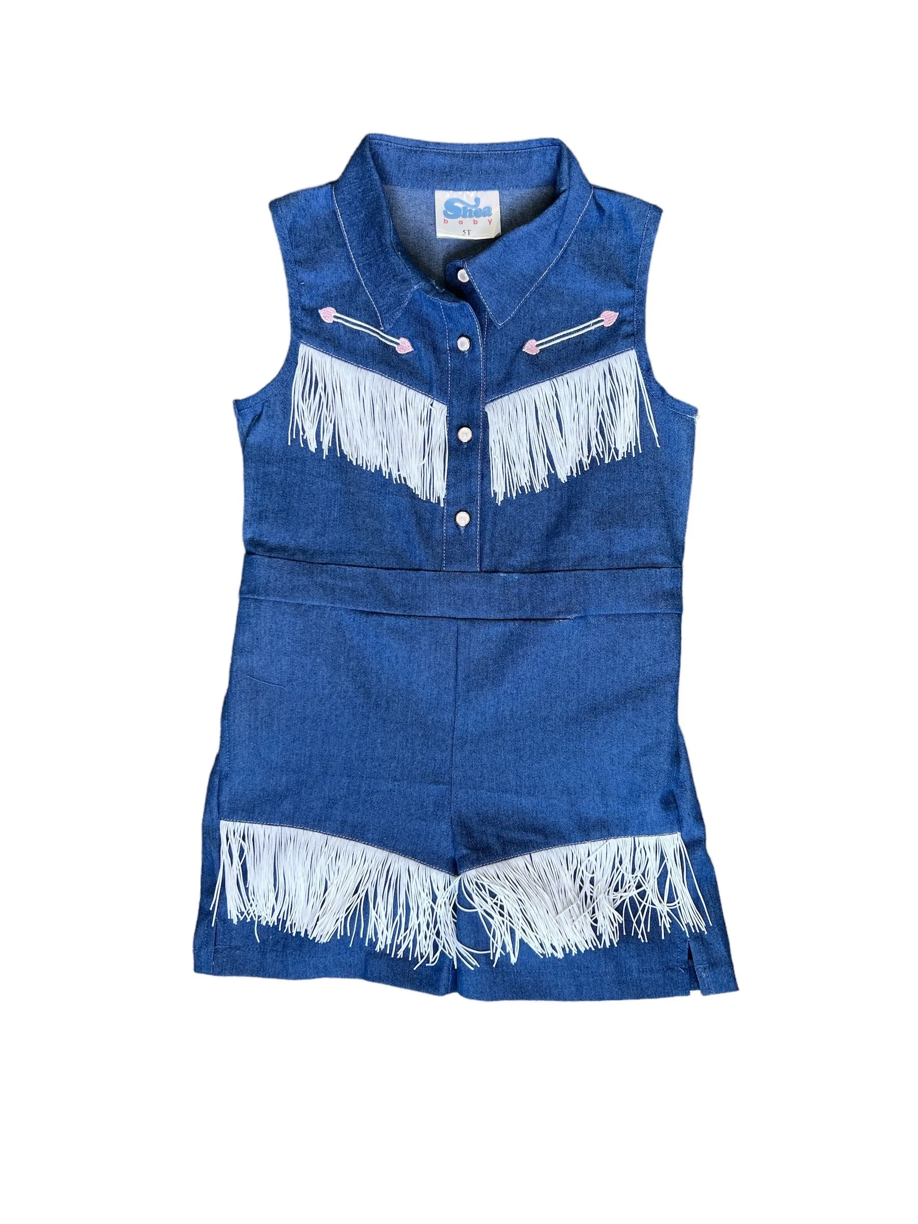Denim Vintage Romper Baby (0-18M)