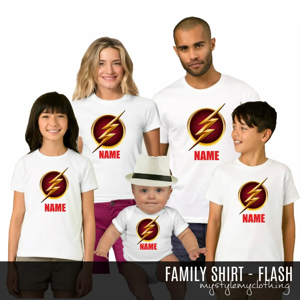 Family Set Shirt - Flash