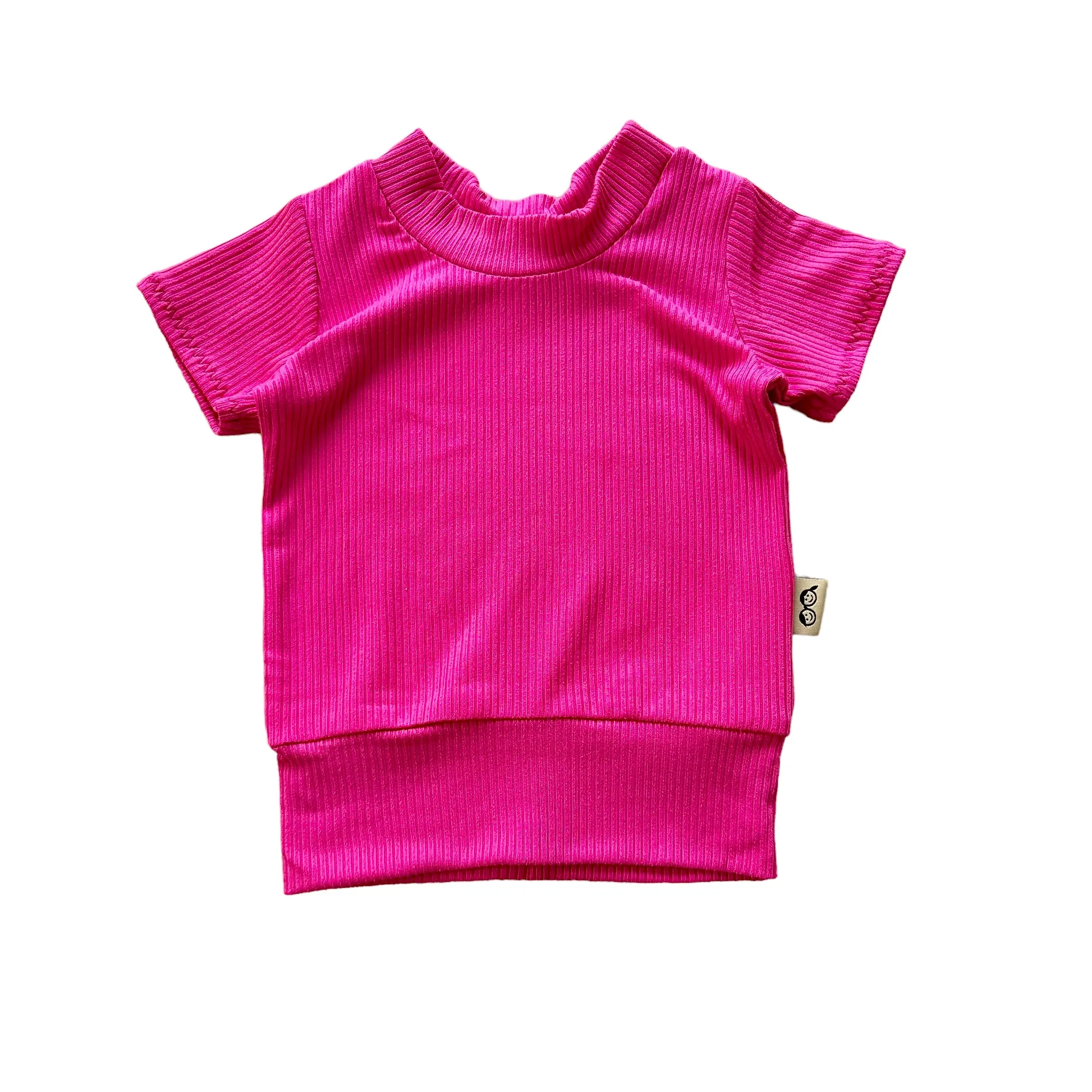 Fuchsia Ribbed Summer Lounge Top