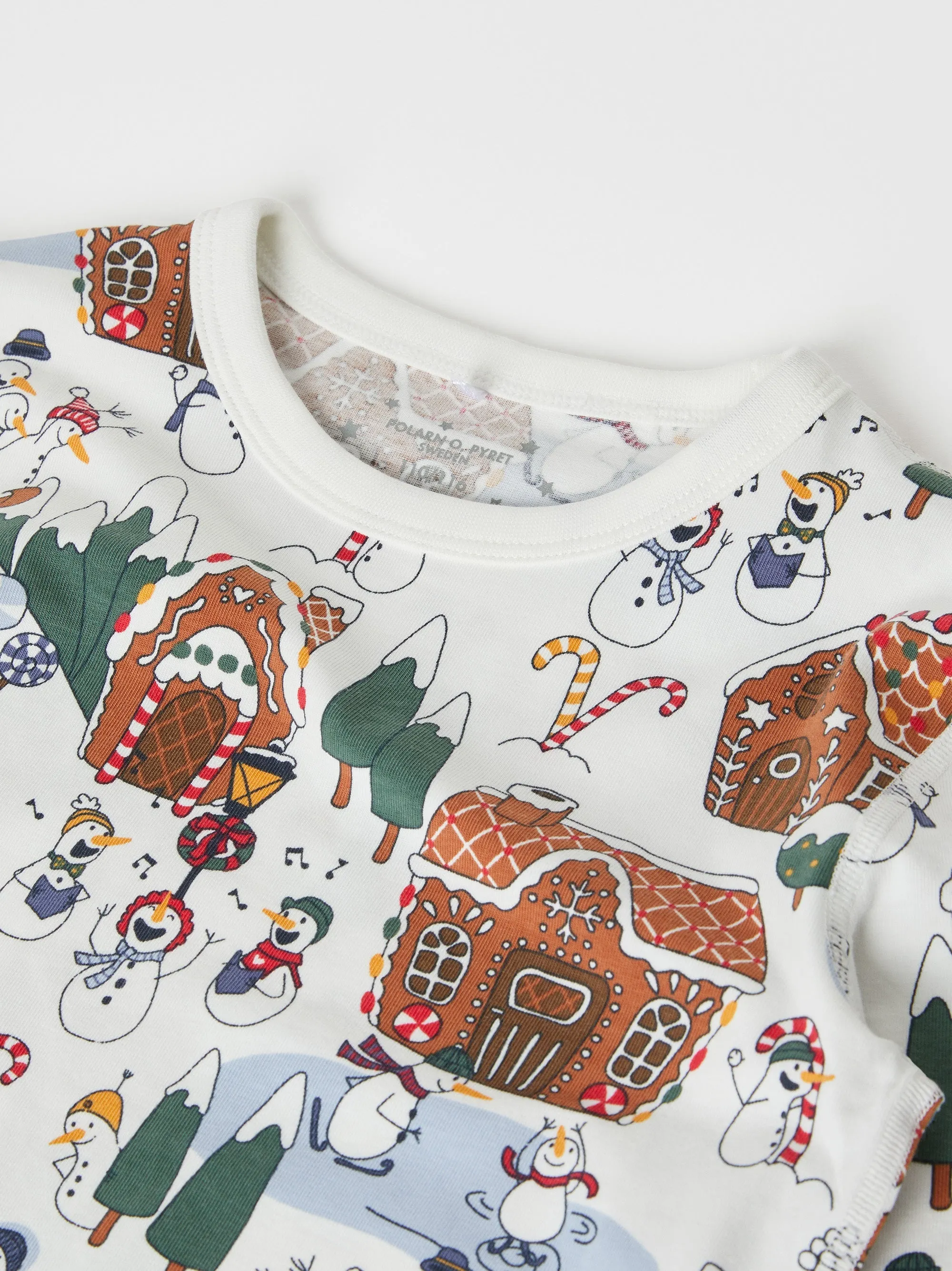 Gingerbread House Kids Pyjamas