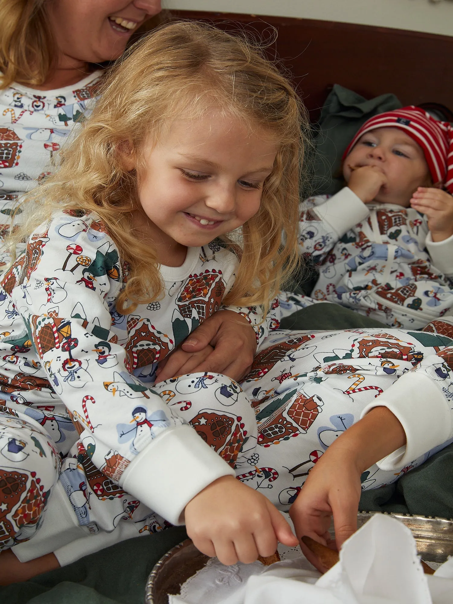 Gingerbread House Kids Pyjamas