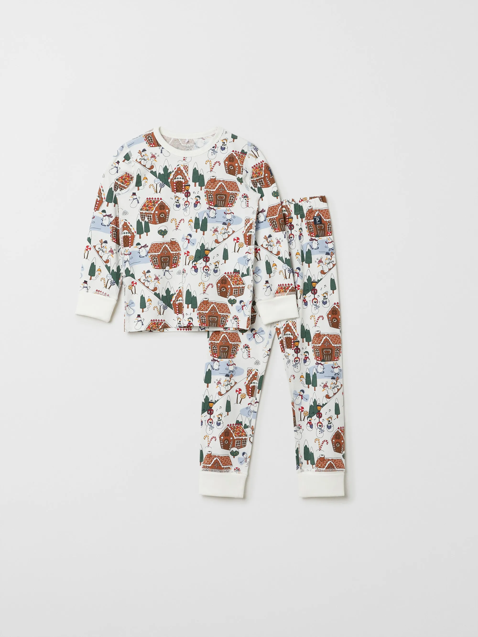 Gingerbread House Kids Pyjamas