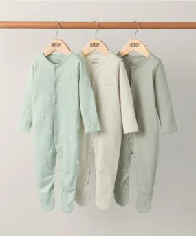 Giraffe Sleepsuits (Set of 3) - Spotty