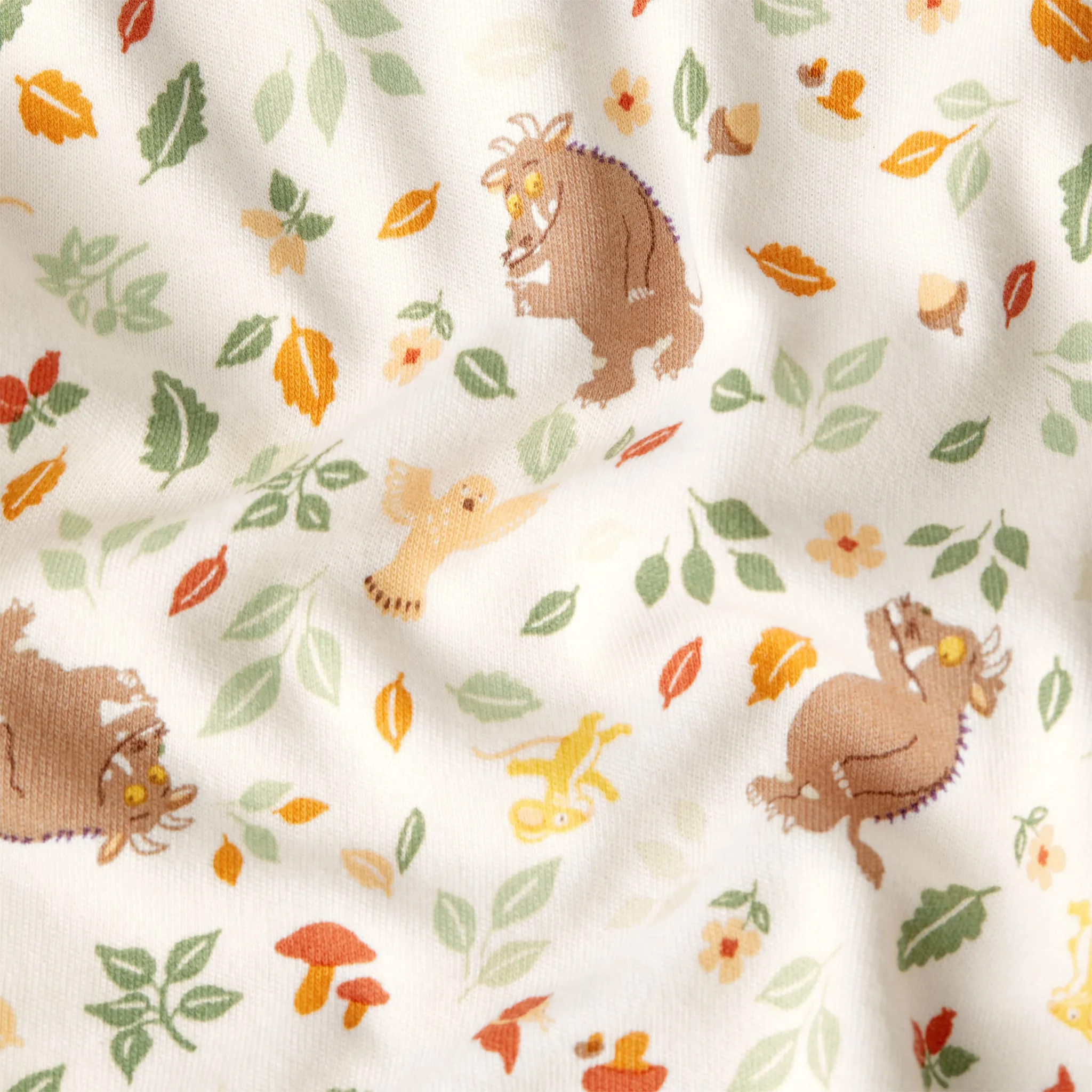 Gruffalo Woodland Zip Summer Sleepsuit