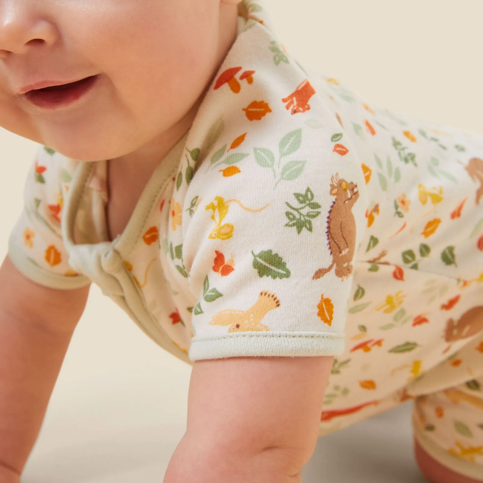 Gruffalo Woodland Zip Summer Sleepsuit