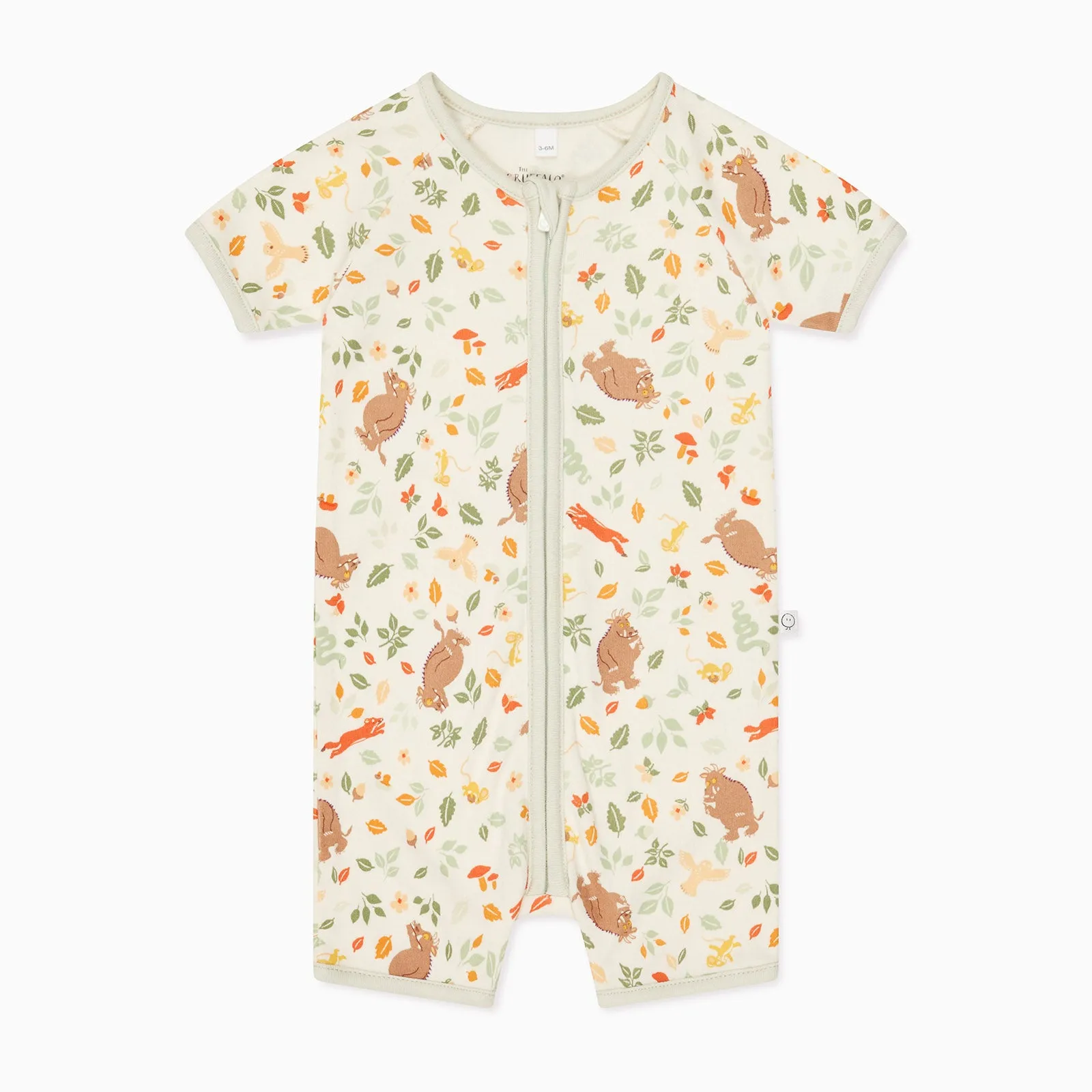 Gruffalo Woodland Zip Summer Sleepsuit