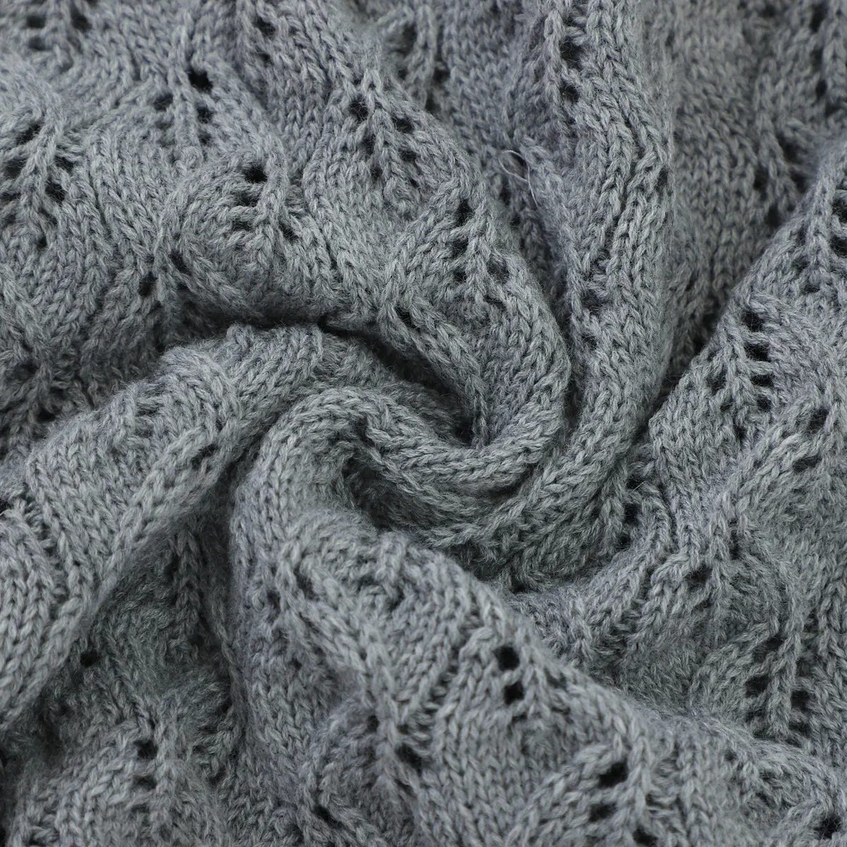 Infant solid color knitted blanket baby windproof cover quilt Baby Clothes Wholesale Distributors