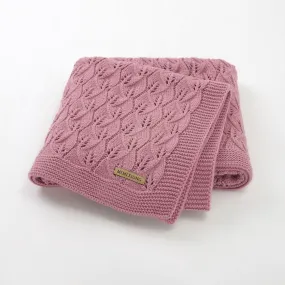 Infant solid color knitted blanket baby windproof cover quilt Baby Clothes Wholesale Distributors