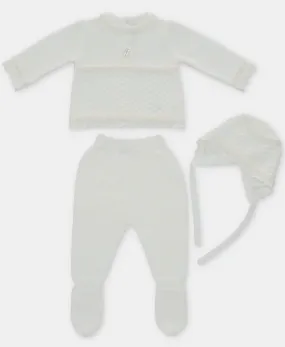 Ivory Knit Set
