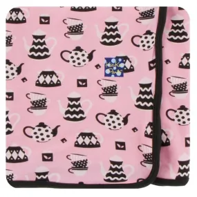 KicKee Pants London Swaddling Blanket in Teatime