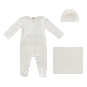 Kipp White Embroider Layette Set