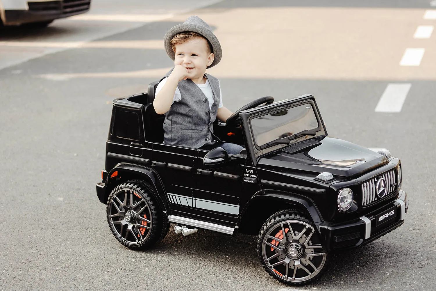 Knuckleheads Grey Herringbone Fedora