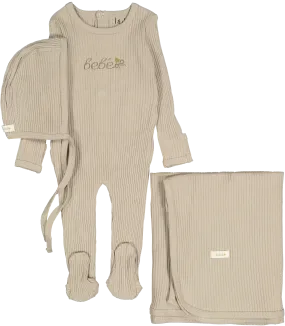 Ladida Taupe Bebe Layette Set