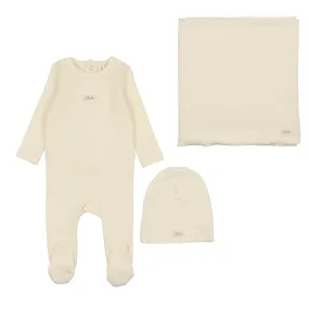 Lilette Milk Pointelle Bebe Layette Set