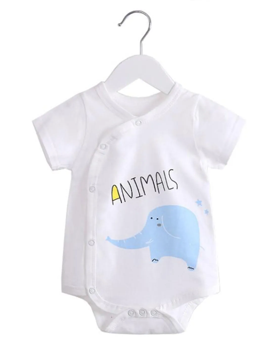 Little Blue Elephant Baby Onesie