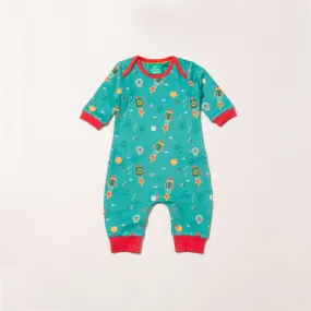Little Green Radicals Night Sky Playsuit Organic Cotton (0-3mths)