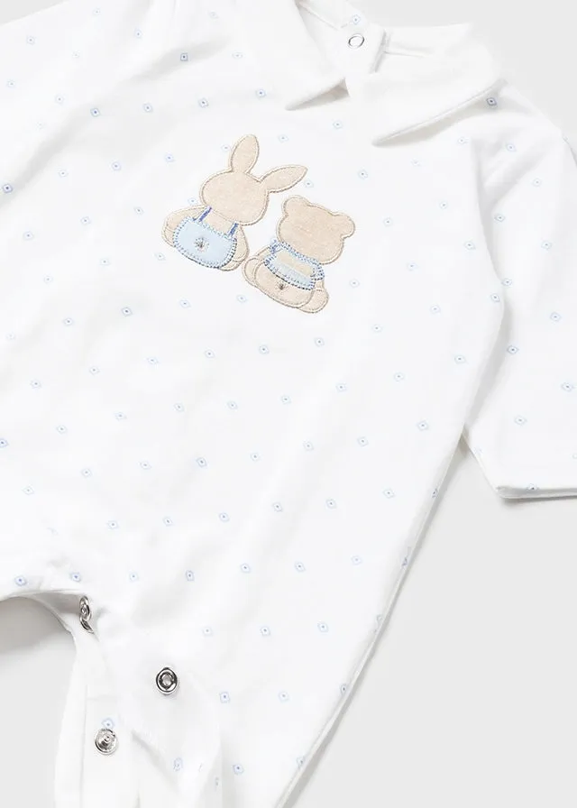 Mayoral Bunny Sleepsuits