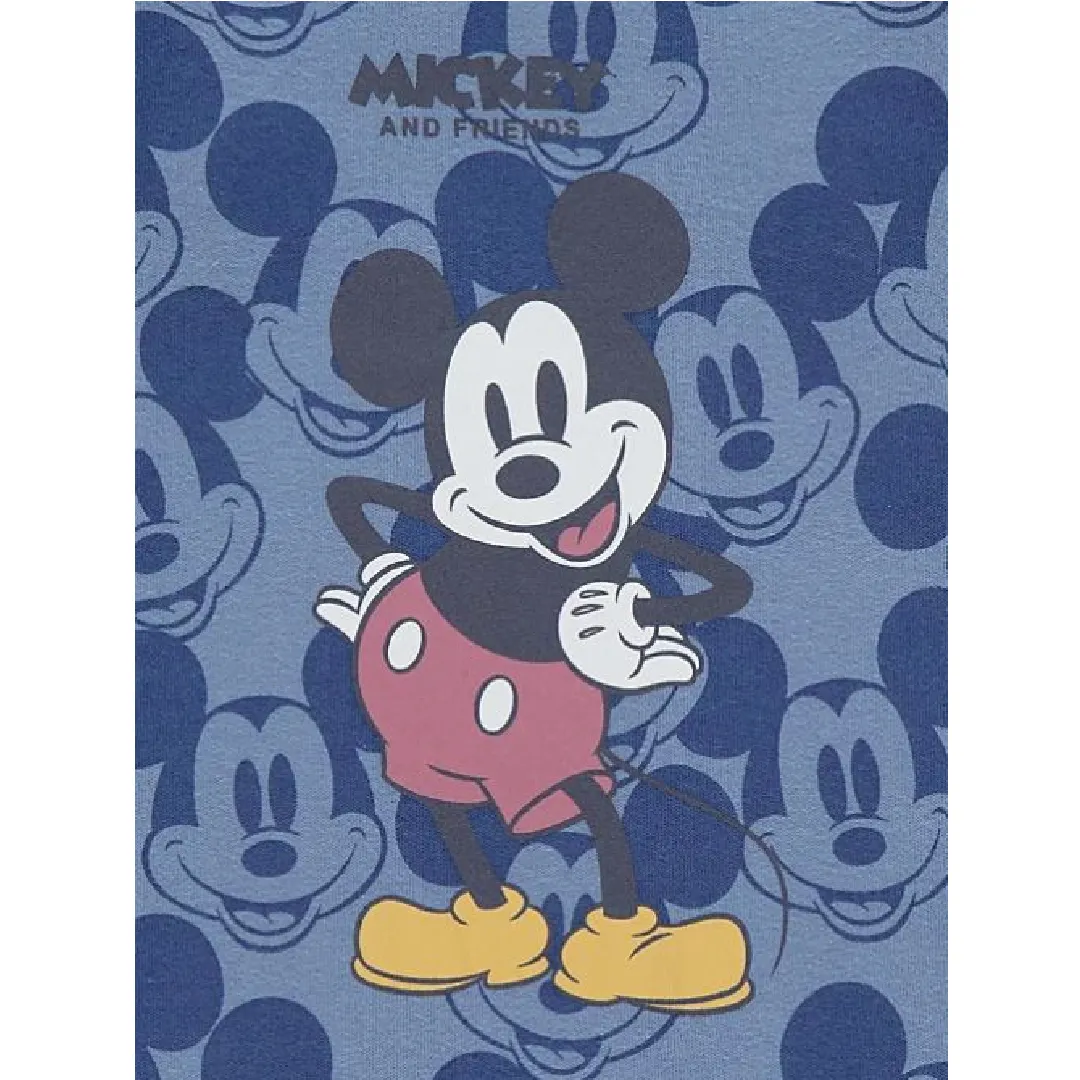 MICKEY MOUSE Blue Sleepsuit & Socks Set