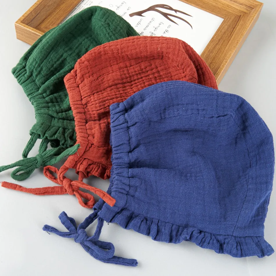 Muslin Cotton Baby Hat Headwear