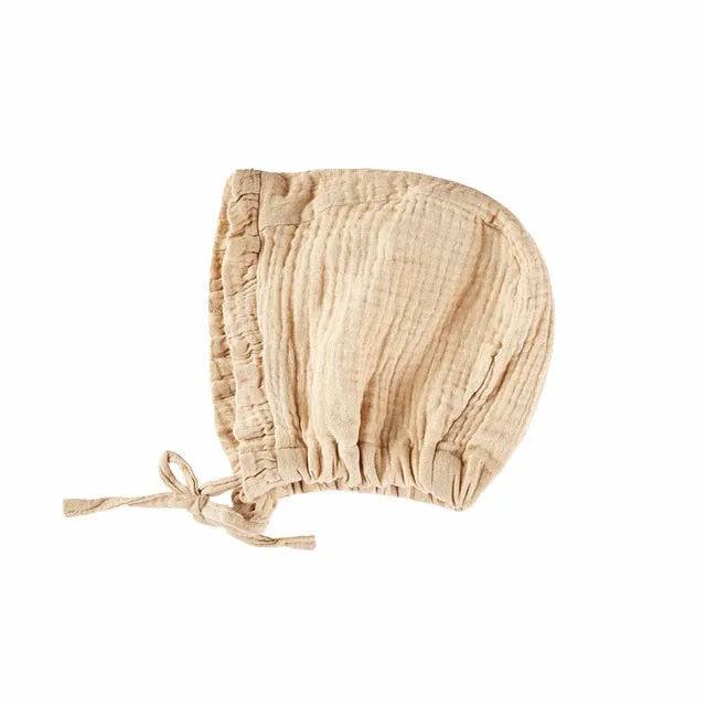 Muslin Cotton Baby Hat Headwear