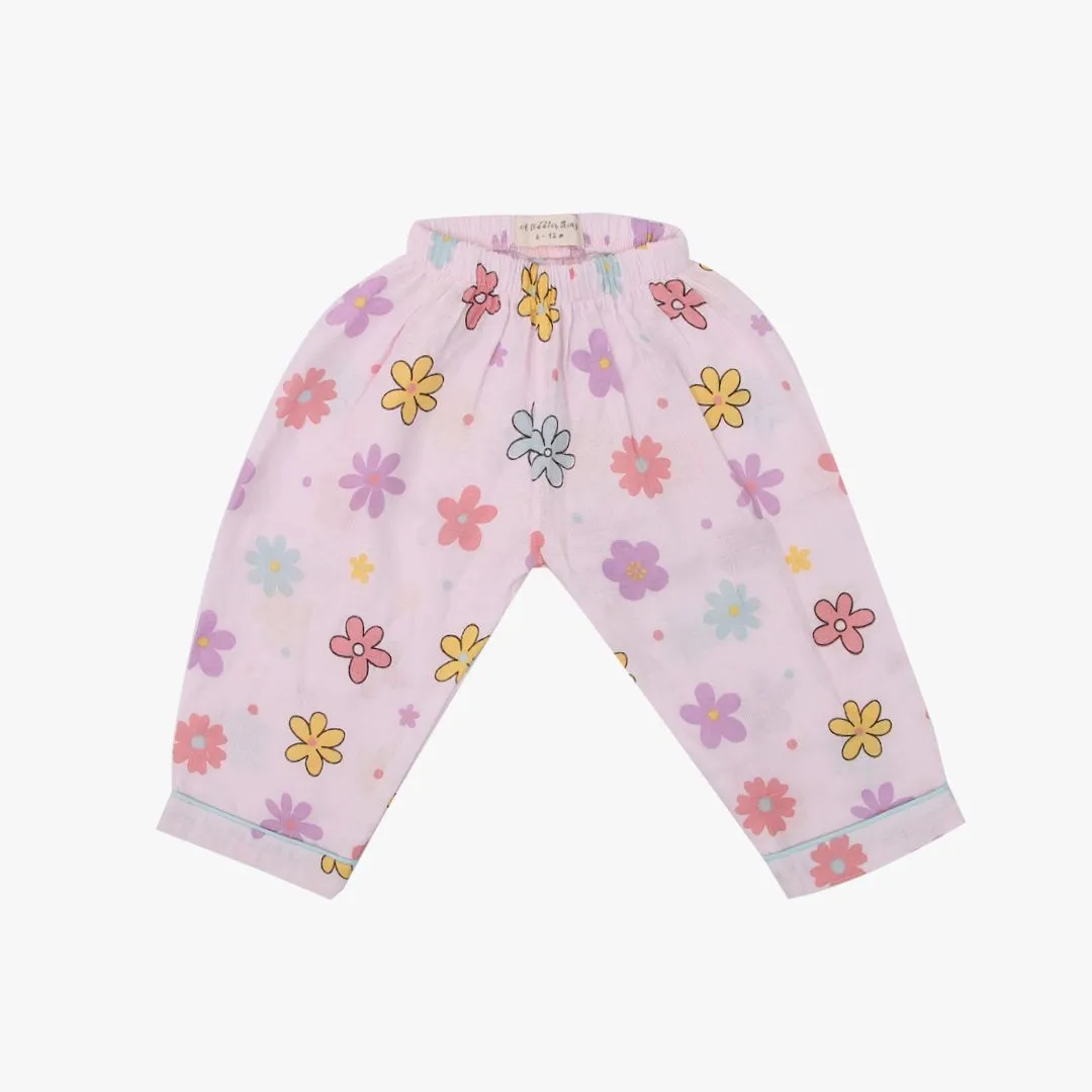Muslin Full Sleeve Sleep Suit for babies and kids - Unisex
