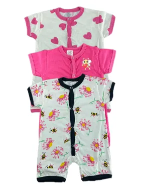 N584-Pack of 3 Sleepsuits