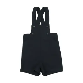 Navy Wool Overalls