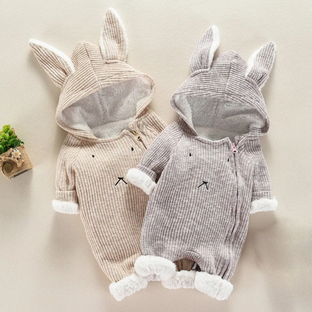 Newborn Infant Bunny Rompers