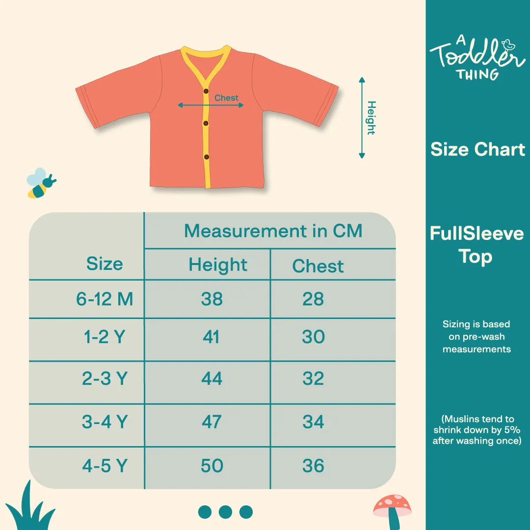 Oh My Deer - Muslin Full Sleeve Sleep Suit for babies and kids (Unisex)