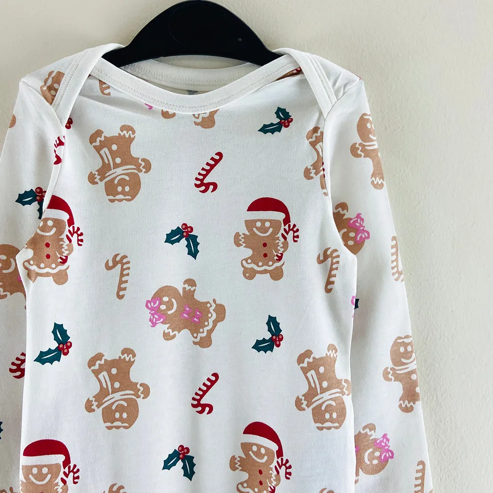 Pack of 4 Toddler Baby Full Sleeve Bodysuit Printed Cotton Romper