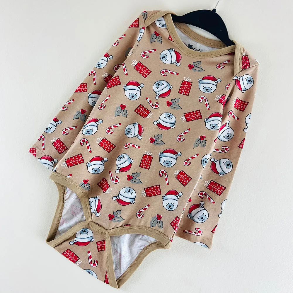 Pack of 4 Toddler Baby Full Sleeve Bodysuit Printed Cotton Romper