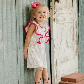 Paisley Shorts Romper Kid (6-7)