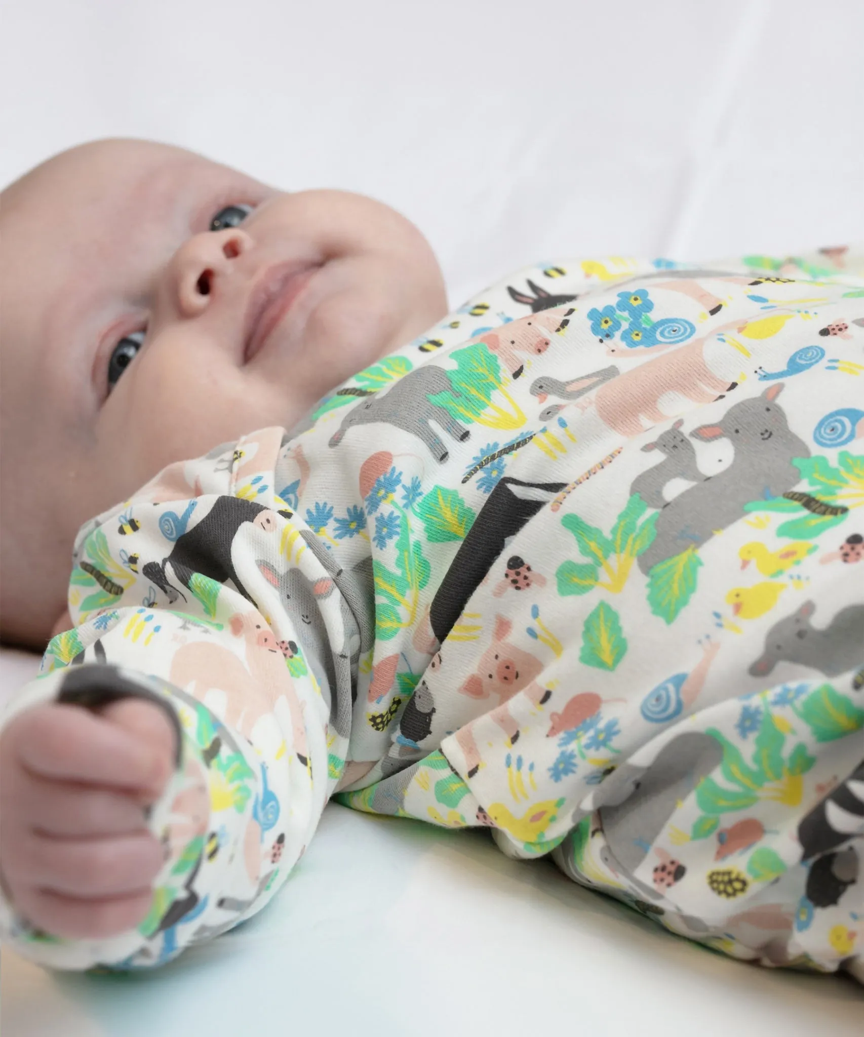 Piccalilly Country Friends Baby Nightgown