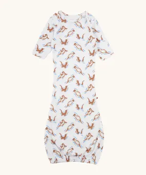 Piccalilly Otter Baby Nightgown
