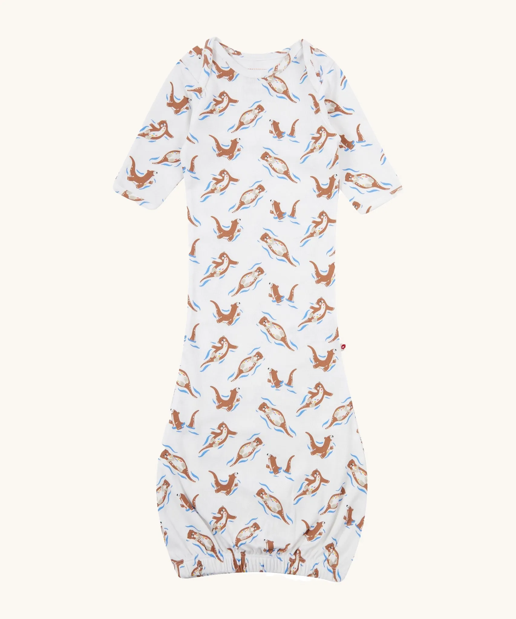 Piccalilly Otter Baby Nightgown