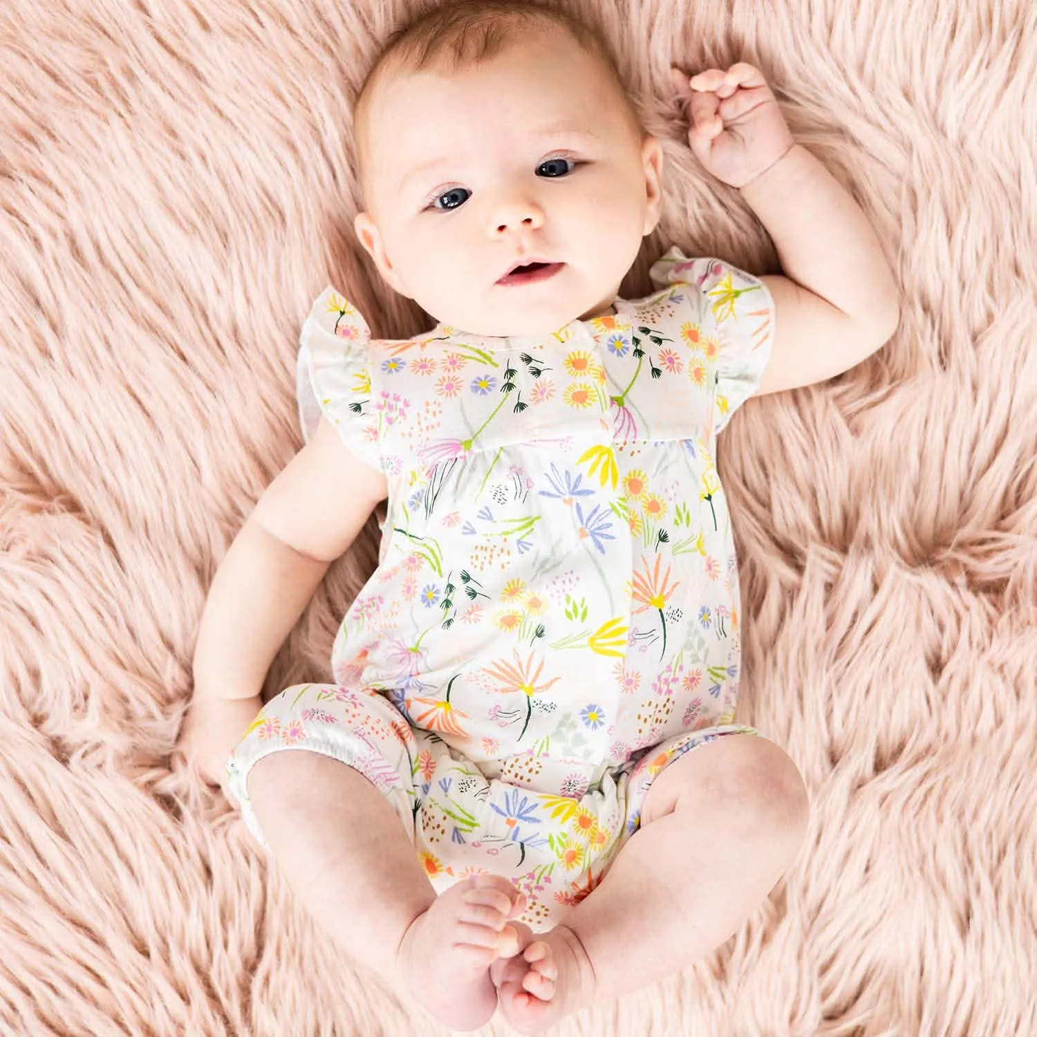 poet's meadow modal magnetic romper - re-loved