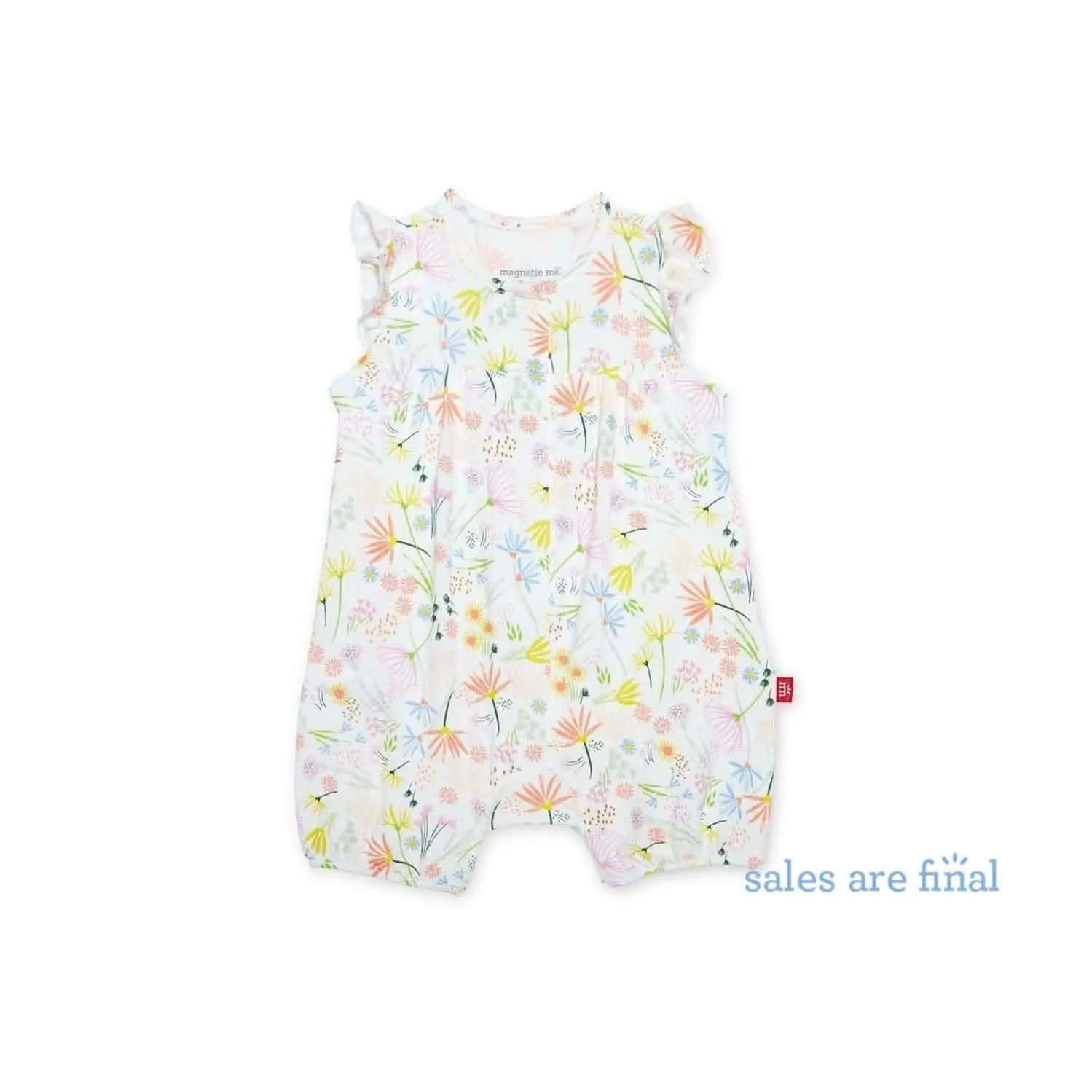 poet's meadow modal magnetic romper - re-loved