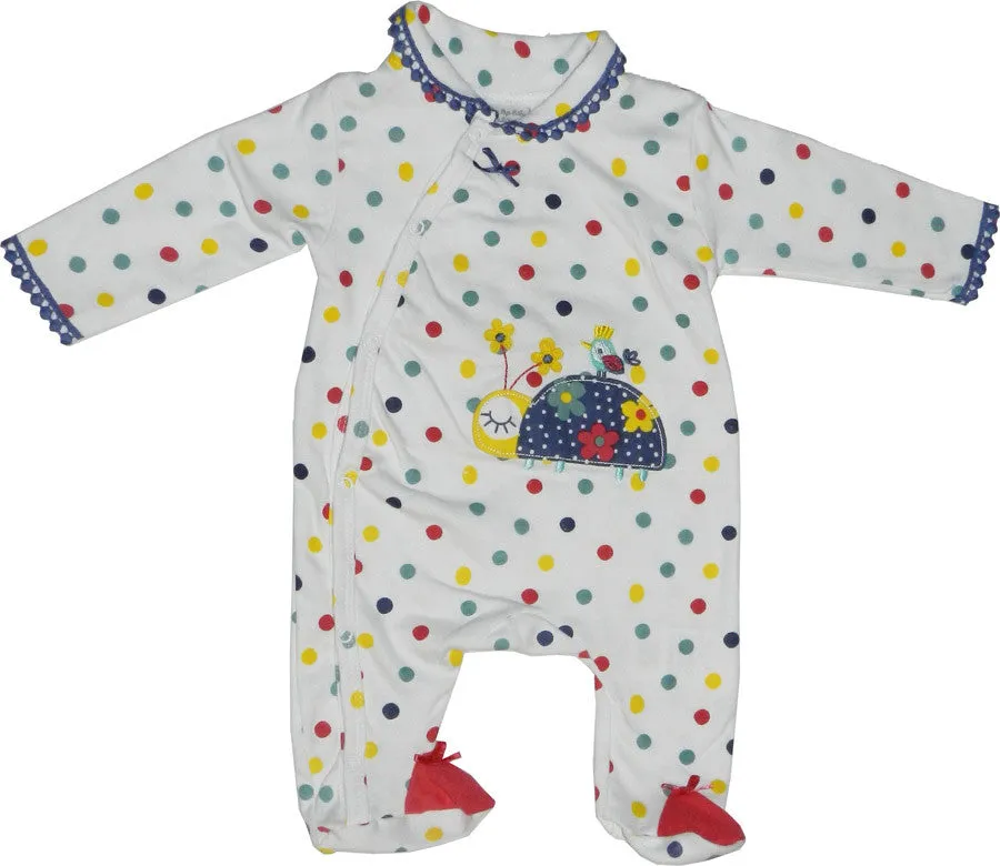 Polka Dots Ladybird Sleepsuit