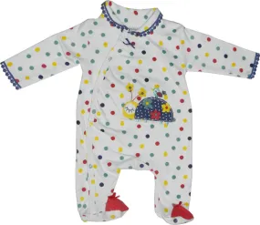 Polka Dots Ladybird Sleepsuit