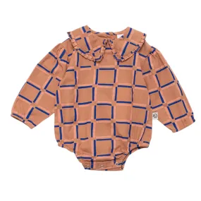 Romper Cresta Clay Pink Check
