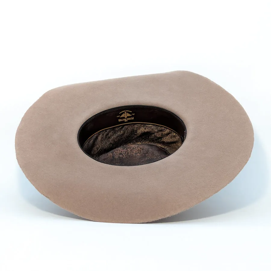 Sahara Pinched Teardrop - Custom Felt Hat