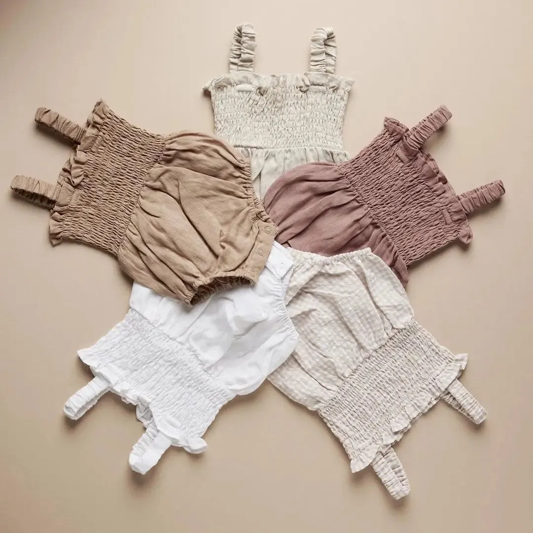 Sally Summer Baby Romper and Headband