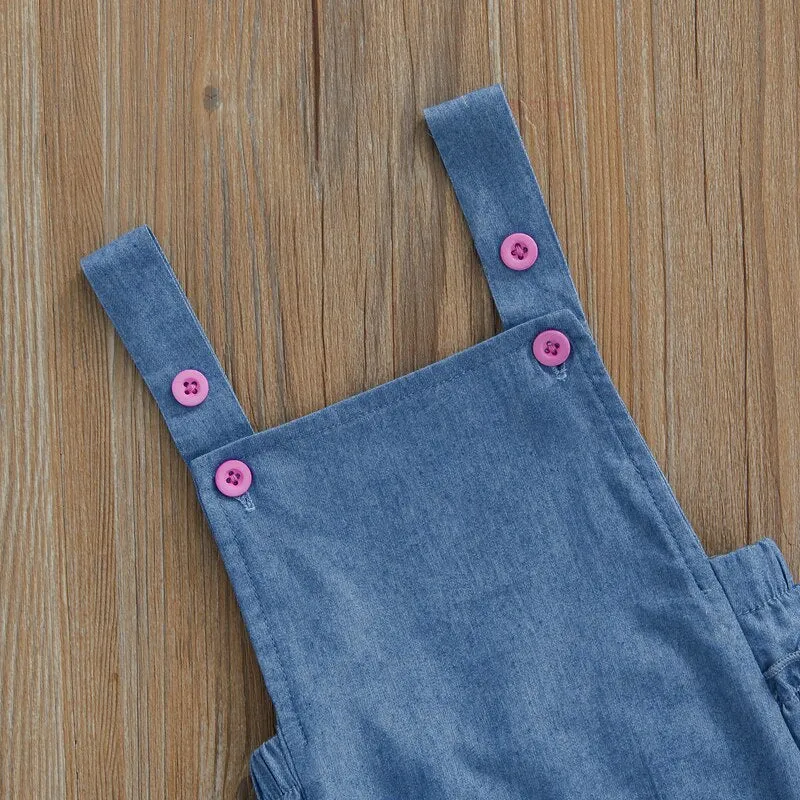 Sereya Three Piece Denim Romper