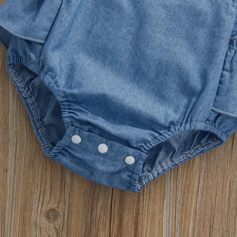 Sereya Three Piece Denim Romper